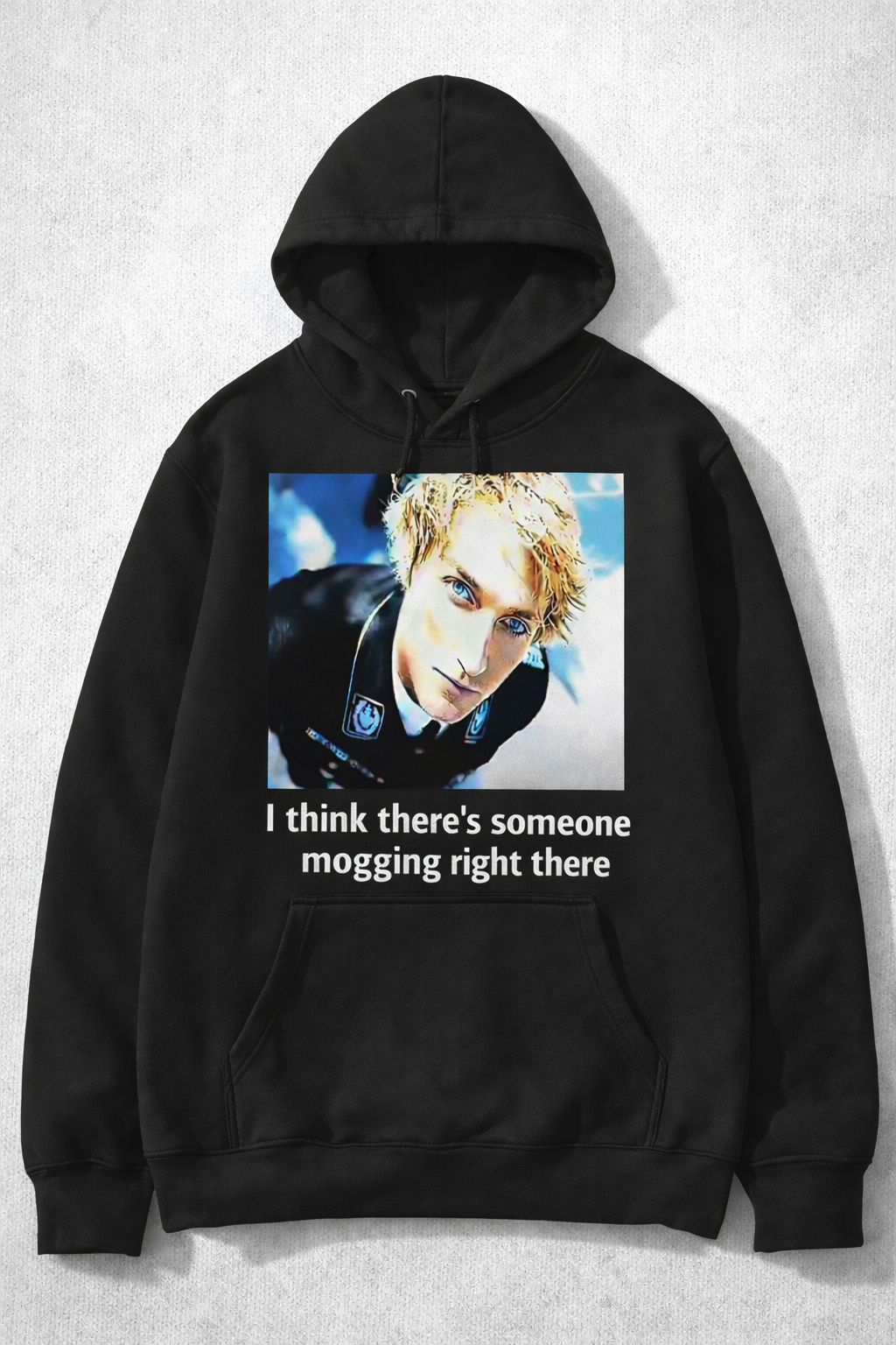 "I Think There's Someone Mogging Right There" Hoodie